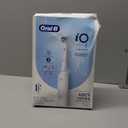 Oral-B iO Deep Clean Rechargeable Electric Powered Toothbrush, White with iO Series 3 Limited, 2 Brush Heads and Travel Case - Pressure Sensor to Protect Gums - 3 Cleaning Settings - 2 Minute Timer