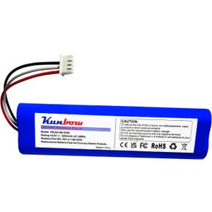 3200mAh Replacement Battery for Ecovacs Deebot N8, Deebot N8+, Deebot N8 Pro, Deebot N5, Deebot Ozmo 900, Ozmo 920, Ozmo 930 Vacuum Cleaner. (14.8V/47.36Wh)