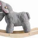 PonyLand Rocking Elephant with Music, Rocker Large