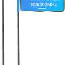 TIDRADIO Airband Antenna &Police Band (2 Pack, UHF/VHF-120/300MHz), Ham Radio Antenna for BAOFENG 5RM UV-5R Mini BF-F8HP PRO UV32 DM-32 UV-5G Plus K5PLUS UV-21R TD-H3 Plus Walkie Talkie SMA Antenna