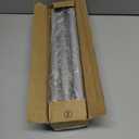 CorkLatta Silver Shower Curtain Rod 31 to 104 Inch,1 Inch Diameter Adjustable Spring Tension Curtain Rod No Drilling Stainless Steel Telescoping Rod,No Rust