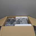 10 in 1 Record Player with External Speakers, 3 SpeedTurntable with AM/FM Radio, CD & Cassette Player, Bluetooth, USB/SD Playback, Remote Control, Black