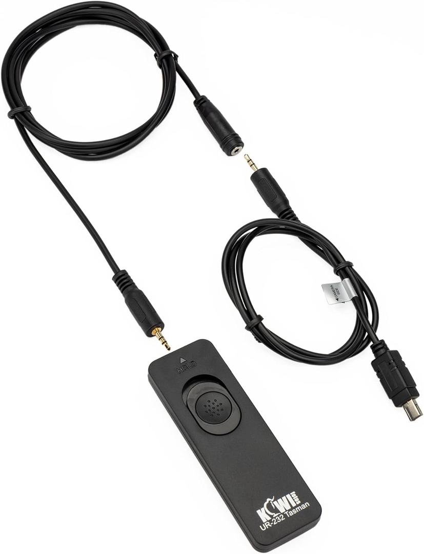 Kiwifotos MC-DC2 Remote Switch Shutter Release Cord for Nikon Z7 Z7II Z6 Z6II Z5 D750 D780 P1000 D7500 D7200 D5600 D5500 D5300 D5200 D5100 D5000 D3300 D3200 D7000 D7100 D610 D600 & More Nikon Camera