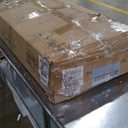 GarveeHome Black Dresser, Modern 5 Drawer Dresser for Bedroom with Gold Handle and Large Drawer, Wood Double Chest of Drawers and Storage Organizer for Living Room, Hallway, Entryway