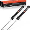 A-Premium Rear Pair (2) Shock Absorber Compatible with Honda Civic 2016-2023, Insight 2019-2022, Driver and Passenger Side