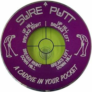 Sure Putt Pro - Golf Putting Aid & Green Reader - Purple - Golf Training Aid - Learn to Read Greens & Lower Your Scores - Golf Gift Sure Putt Pro - Golf Putting Aid & Green Reader - Purple - Golf Training Aid - Learn to Read Greens & Lower Your Scores - Golf Gift