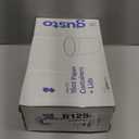 GUSTO [16 oz. - 25 Count White Paper Food Containers with Vented Lids - To Go Hot Soup Bowls, Disposable Ice Cream Cups, Ideal for Hot and Cold Foods (Formerly Comfy Package)