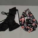 CHILDRENSTAR Bathing Suit for Girls Two Piece Swimsuits Kids Bikini Ruffle Flounce Swimwear UPF 50+ Size 8 9
