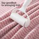 REDKISS Ultra Soft Bath Towels Set of 6 Large 35"x70" | 100% Microfiber, Highly Absorbent & Quick Dry | Pink Towels for Bathroom, Spa, Gym | 2 Bath, 2 Hand, 2 Washcloths
