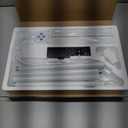 LED Floor Lamp for Living Room, Bright Reading Lamps for Office, Adjustable Colors Temperatures&Brightness, Dual Head Goose Neck Standing Lamp, Remote and Button Control, Eye-Caring Tall Lamp, White