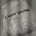 ZAKIA Women's Skirt Real Natural Feather Feather Skirt Casual (White, L)