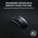 Razer DeathAdder V3 HyperSpeed Wireless Gaming Mouse: 55g Lightweight - USB C Charging - Up to 100 Hr Battery - Advanced 26K Optical Sensor - Gen-3 Optical Switches - 8 Programmable Controls - Black