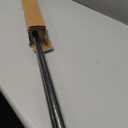 1 Inch Blackout Curtain Rods for Windows Patio, Adjustable Room Divider Curtain Rod Wall Mount & Ceiling Mount for Indoor & Outdoor, Black, 72" to 144"