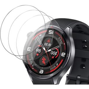 3 Pack Designed Screen Protector for OnePlus Watch 3, 9 Hardness High Definition Anti-Scratch Bubble Free