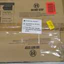 ZMISHIBO Ceiling Fans with Lights and Remote, 19.7'' Low Profile Ceiling Fan, 3000-6000K Dimmable Modern Flush Mount LED Fan Light, 6 Wind Speeds, Black Fandelier Ceiling Fans for Bedroom