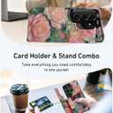 Goodon for Samsung Galaxy S26 Ultra Wallet Case, Floral PU Leather Cover