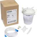 Collection Bottle Tubing Connection Kit, 800 Cc with Tubing