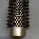 AIMIKE Round Brush for Blow Out, Medium Round Hair Brush Nano Thermal Ceramic & Ionic Tech, for Blow Drying & Styling, Curling and Shine - 2.9 inch Barrel w/Boar Bristles