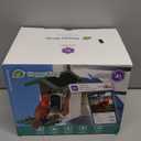 Happy Birdy Smart Bird Feeder with Camera  2.5K HD Video, Wild Bird Feeder with Wall Mount & Pole Strap Kit, Free AI App IDs 10K+ Birds, Solar Power Panels, Infrared Night Vision, Weatherproof IP67