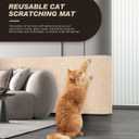 Cat Scratch Furniture Protector, Trimmable Self-Adhesive Carpet, DIY Climb Cat Scratcher Mat for Covering Cat Tower and Couch Protector from Cat ClawsBeige