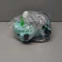 2-in-1 Double Waffle & Pancake Maker - CACHOO Mini 4" Nonstick Waffle Iron & Small Round Griddle with 4 Removable Plate Sets, Dishwasher Safe, Perfect for Small Spaces, Apartments & Dorms, Aqua