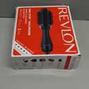 REVLON One-Step Volumizer Hair Dryer and Styler  Easy Salon-Style Blowouts  Less Frizz, More Shine, and Reduced Heat Damage, for All Hair Types and Lengths (Black) (1.0 VOLUMIZER)