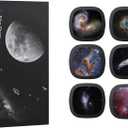 Realistic Discs - Discs for Ainael Meteor and Galaxy Projector, 5k Ultra HD Slide for Home Planetarium, 6 Discs Set Without Projector (Nebula 3)