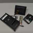 Kwikset Halo Touch Fingerprint Wi-Fi Smart Lock, Keyless Entry Door Deadbolt, Geofence Auto-Unlock, Grade AAA Certified, No Hub Required Easy Install, Matte Black