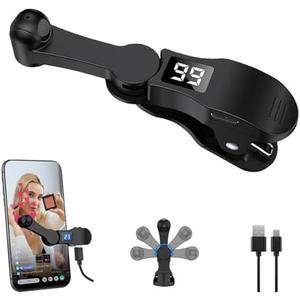 2Pack Aylthyo Auto Clicker for Smart Phone, Phone Screen Device Speed Clicker for iPhone iPad Apps, Fast Click Simulation Finger Continuous Click for Tiktok, Live Broadcasts Likes, Lightning Deal, Reward Task, Plug and Play(Black)