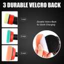 Mini Buffer Polisher, Car Polisher Waxer, 600W Rotary Polisher Machine with 33Pcs Polishing Kit, with 1" /2" /3" Base Pads M14 Thread Extension Shaft for Car Boat Sanding Polishing and Waxing