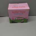 LIGHTDESIRE Baby Toys Musical Caterpillar,Infant Stuffed Animal Toy with Crinkle and Rattles,Soft Sensory Toys with Textures for Tummy Time Newborn Boys Girls 0 3 6 12 Months(Pink)