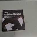 Wooden Hidden Blocks Puzzle Game - 80 Brain Challenges with Solid Wood Box & Deluxe Black and White Pieces, 3D Logic & Spatial Thinking Tabletop Toy, Perfect for Family Fun & Creative Gifts
