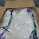 HOMELAB Adjustable Shredded Memory Foam Pillows Queen Size, Cooling Bed Pillows for Sleeping with Removable Cover, Medium Pillows for Side Stomach & Back Sleepers, 2 Packs 20"x28"