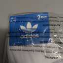 ADIDAS Quarter Crew Socks, 3 Pairs, Unisex Sizes 6-12, White (White)