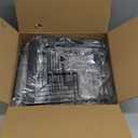 Floor Corner Shower Caddy, 3-Tier Rustproof Shower Shelf Organizer with Hooks, Free-Standing Bathroom Storage Rack for Shampoo & Toiletries, Black