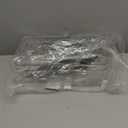 BINO | Stackable Storage Bins, Medium - 2 Pack THE STACKER COLLECTION Clear Plastic Built-In Handles BPA-Free Containers for Organizing Kitchen Pantry Multi-Use Organizer Bins