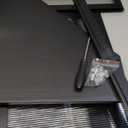 viewcare Corner Bread Box for Kitchen Counter, Bamboo Wood Large Capacity Bread Storage Bin with Acrylic Wavy Door Panel (Black, Extra Large)