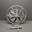 Fanbulous Outdoor Ceiling Fans with Light for Patios, 20" Weatherproof Plug in Ceiling Fan, Gazebo Fan Remote & APP Control, 3CCT Dimmable, Caged Ceiling Fan with Hanging Hook for Porch, Pergola, Canopy (White)