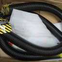Pair of 130lb. Heavy Duty Garage Door Extension Springs Stretch Springs, 25" Long,Double Loop Ends, High Precision Electrophoresis Black Coated, MIN 16,000 Cycles, for 7ft High Garage Doors
