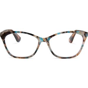 2SeeLife Large Cat Eye Reading Glasses For Women - Medium-Wide Faces, Durable Frame, Spring Hinges