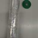 EOX 2 Pcs 24 Inch Plastic Moss Pole for Monstera, Large D Shaped Poles for Climbing Plants Work with Sphagnum Moss, 45 Inch Plant Stake Set of 2, Garden Ties