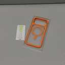 TORRAS Stronger Magnetic & Shockproof for iPhone 17 Pro Max Case, Fit for MagSafe, Military Grade Drop Protection, Camera Control, DIY Button, Slim for iPhone 17 Pro Max Case Translucent Orange