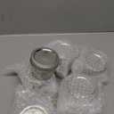 Ball Wide Mouth Quilted Crystal Jelly Jars with Lids and Bands, Used for Canning, Pickling, Juice, Jam, Jelly, Quarter Pint Size (4 Ounce (Pack of 6))