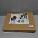 2 Set Adjustable Plant Risers for Inside Pot, Planter Insert for Large Pot, 19.5-32'' Rise Filler Riser of Tall Flower Pots, Metal Lift Insert for Tall Taper Flower Pots (6"8"10" Base or Top)