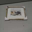 Malden International Designs 4x6 Our Kids Have Paws! Rustic Borders Picture Frame Our Kids Have Paws! Sentiment White MDF Wood Mat With Screenprinted Paw Prints Raised Rustic Brown Outer Wood Moulding