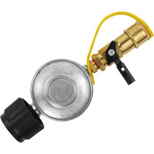 Magula Propane Quick Connect Adapter,1/4 in Propane Gas Grill Regulator with Quick Connect Fittings,Connect 5-50Lb Propane Tank to Grill,for heaters, Grills,Propane Regulator,RV Propane Regulator