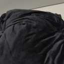 H.VERSAILTEX Real Velvet Plush 3 Piece Stretch Sofa Covers Couch Covers for 2 Cushion Couch Loveseat Covers Width Up to 72 Inch Feature Thick Soft Stay in Place (Medium Sofa, Black)