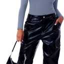 REORIA Womens Sexy Long Sleeve Bodysuit V Neck Lightweight Double Lined Basic Tops Trendy Layering Leotards Fall Going Out Body Suit Shirts 2024 Blue