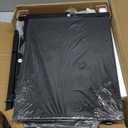 Fixwal Night Stand with Charging Station, Adjustable Bed Side Table with Fabric Drawer, Farmhouse End Table, Bedside Table with Storage, Rustic Brown (23.5"H (1 drawer))