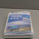 4-Layer Ultra Soft Quilted Bed Pads, 18" x 24" (3 Pack), Heavy Absorbency Underpad, Machine Washable, Mattress Protection for Elderly Seniors, Kid and Pets